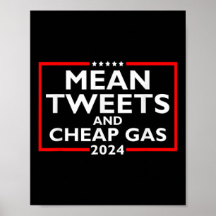 Gemiddelde Tweets En Goedkope Benzine Grappig 2024 Poster