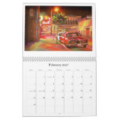 Gemiddelde verloren kosten Dagelijkse Painters 201 Kalender (Feb 2027)