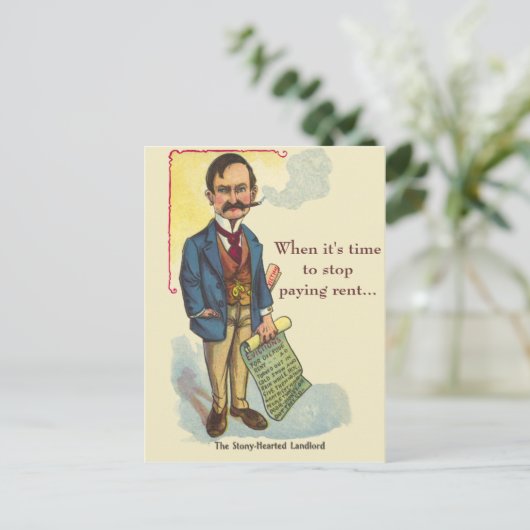 Gemiddelde verwachtingen van de eerste thuiskoper  briefkaart (Staand voorkant)