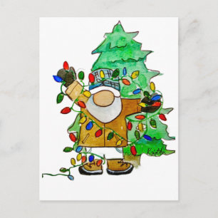 Gemiddelde Verwarde Gnome Briefkaart