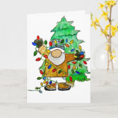 Gemiddelde Verwarde Gnome Kaart (Gele Bloem)