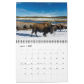 Gemiddelde Yellowstone Parkkalender Kalender (Mar 2027)