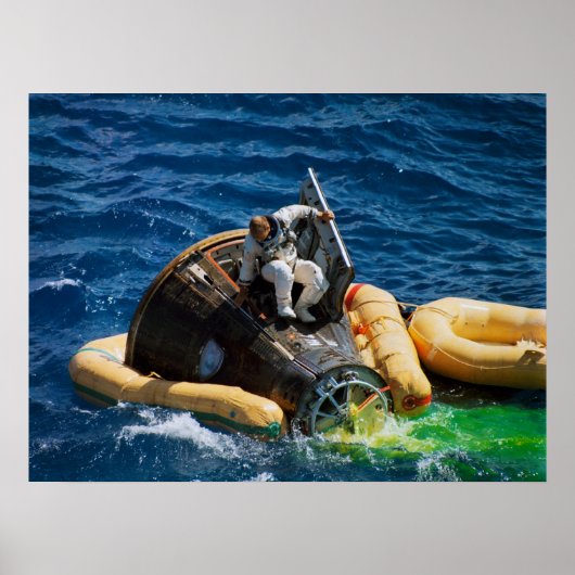 Gemini 11 Splashdown & Recovery Poster (Voorkant)