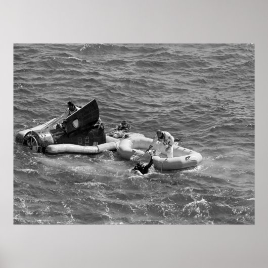 Gemini 11 Splashdown & Recovery Poster (Voorkant)