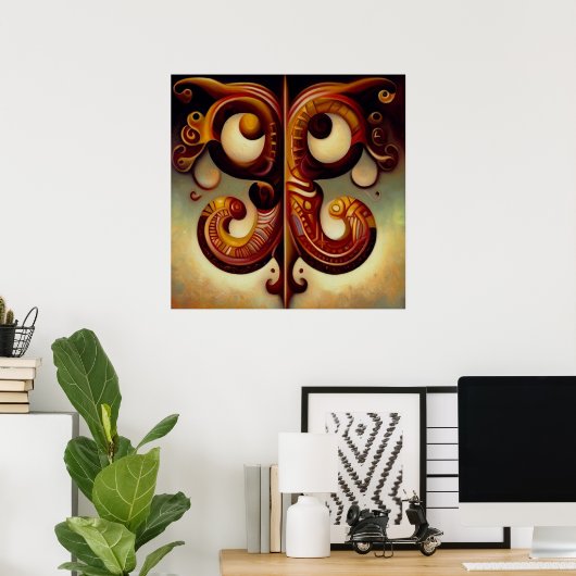 Gemini 12 poster (Thuiskantoor)