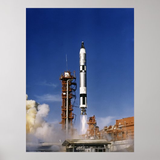 Gemini 12 Start Poster (Voorkant)