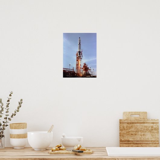 Gemini 12 Start Poster (Keuken)