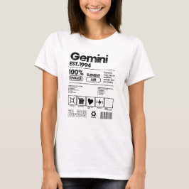 Gemini 1994 t-shirt