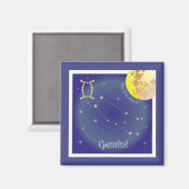Gemini 21 mei t/m 21 juni Magnet (Voorkant / Achterkant)