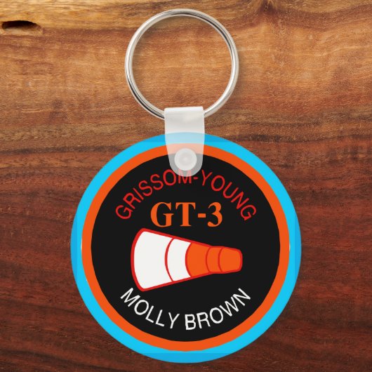 Gemini 3 sleutelhanger (Voorkant)