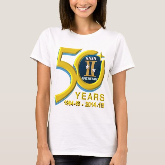 Gemini 50e Jubileum Logo T-shirt (Voorkant)