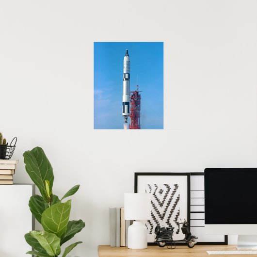 Gemini 6A Start Poster (Thuiskantoor)