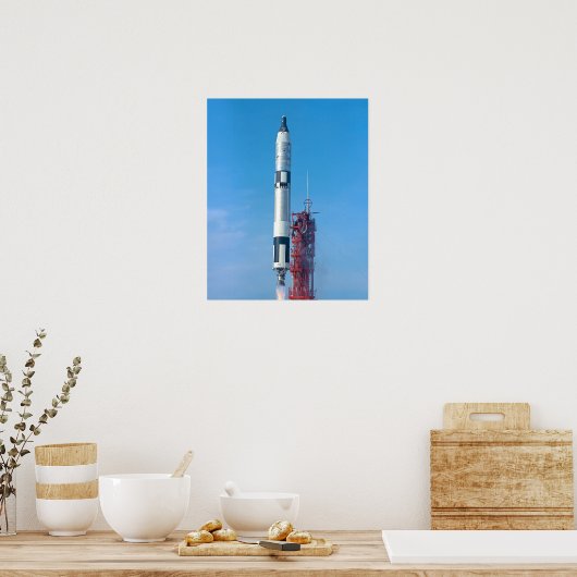 Gemini 6A Start Poster (Keuken)
