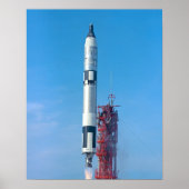 Gemini 6A Start Poster (Voorkant)