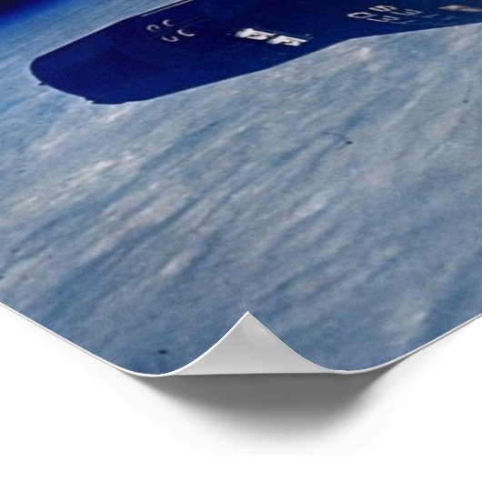 Gemini 7 ruimtevaartuig, gezien vanuit Gemini 6A Poster (Hoek)