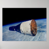 Gemini 7 ruimtevaartuig, gezien vanuit Gemini 6A Poster (Voorkant)