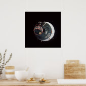 Gemini 7 ruimtevaartuig, gezien vanuit Gemini 6A Poster (Keuken)