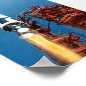 Gemini 9A Start Poster (Hoek)