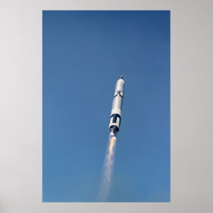 Gemini 9A Start Poster