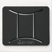 GEMINI, abstract ontwerp van het sterrenbeeld, Muismat (Voorkant)