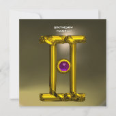 GEMINI ALEXANDRITE heldergeel, grijs Aankondiging (Voorkant)