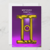 GEMINI AMETHYST, Alexandriet felgeel Aankondiging (Voorkant)