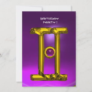 GEMINI AMETHYST, Alexandriet felgeel Aankondiging