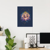 Gemini Anime Sweet 16 Custom Poster (Thuiskantoor)
