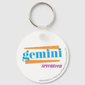 Gemini Aqua Sleutelhanger (Voorkant)