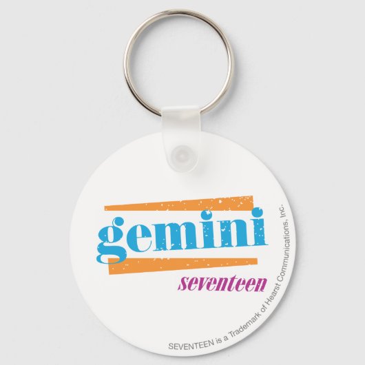 Gemini Aqua Sleutelhanger (Voorkant)