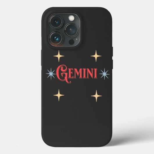 Gemini Astrological Sign Case-Mate iPhone Case (Achterkant)