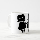 Gemini Astrologisch Symbool Koffiemok (Voorkant links)