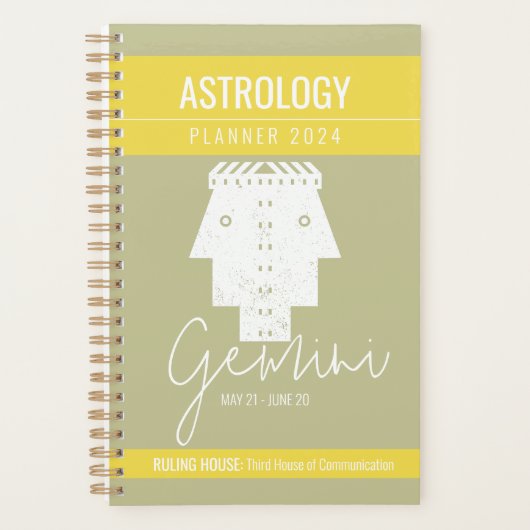 Gemini Astrology Planner (Voorkant)