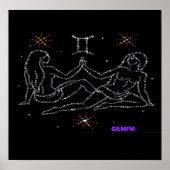 Gemini Astrology Poster (Voorkant)