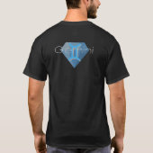 Gemini Astrology Sign T-Shirt (Achterkant)