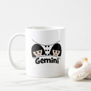 Gemini Astrology Zodiac Sign Kinder Koffiemok