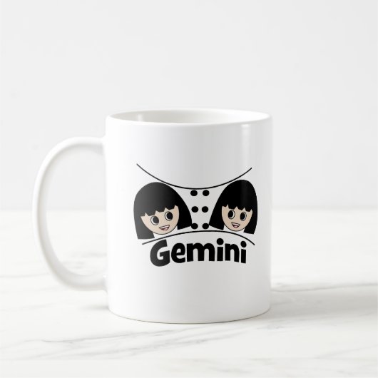 Gemini Astrology Zodiac Sign Kinder Koffiemok (Links)