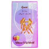 Gemini Baby (21 mei - 20 juni) De tweeling Klein Cadeauzakje (Voorkant)