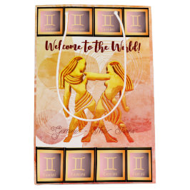 Gemini Baby/The Twins (21 mei - 21 juni) Medium Cadeauzakje