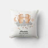 Gemini Baby - Uw tweelingster dierencrèche Kussen (Voorkant)