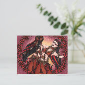 Gemini Bellydancer briefkaarten (Staand voorkant)