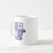 Gemini Birthday Crest™ for June 1-21 Mug Koffiemok (Voorkant links)