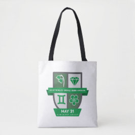 Gemini Birthday Crest™ for May 21-31 Tote Bag