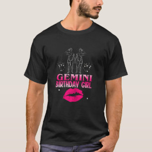 GEMINI BIRTHDAY GIRL 1 T-SHIRT