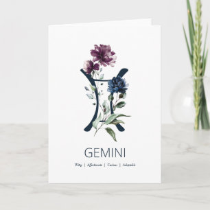 Gemini Birthday Kaart