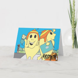 Gemini Birthday Kaart