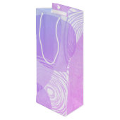 Gemini Birthday - Wine Gift Bag Wijn Cadeautas (Achterkant Gekanteld)