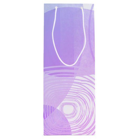 Gemini Birthday - Wine Gift Bag Wijn Cadeautas (Achterkant)