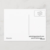 Gemini [ - BitchScope - ] Briefkaart (Achterkant)