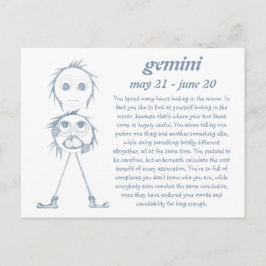 Gemini [ - BitchScope - ] Briefkaart